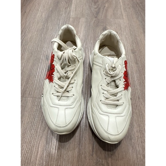 Gucci Rython Hawaii print Sneakers Size 39 - Picture 2 of 13